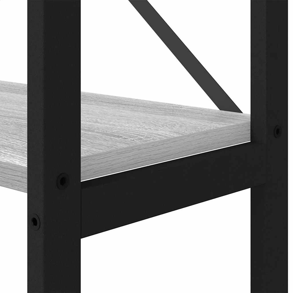 Boekenkast Grijs sonoma 40 x 30 x 189,5 cm Bewerkt hout is nu te koop bij PeponiXL, paradijselijk wonen!