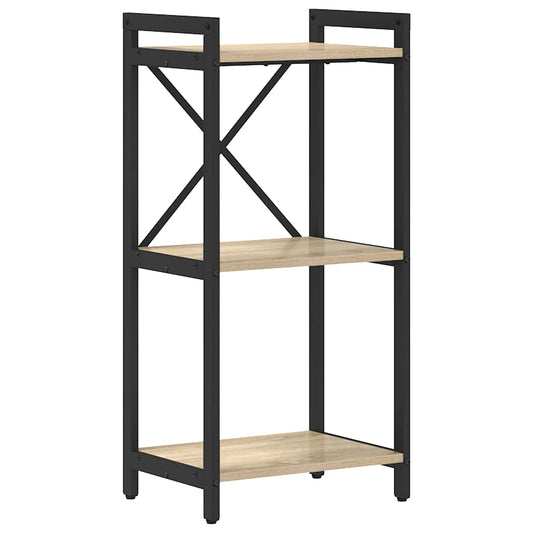 Boekenkast Sonoma Eiken 40 x 30 x 85 cm Bewerkt hout is nu te koop bij PeponiXL, paradijselijk wonen!