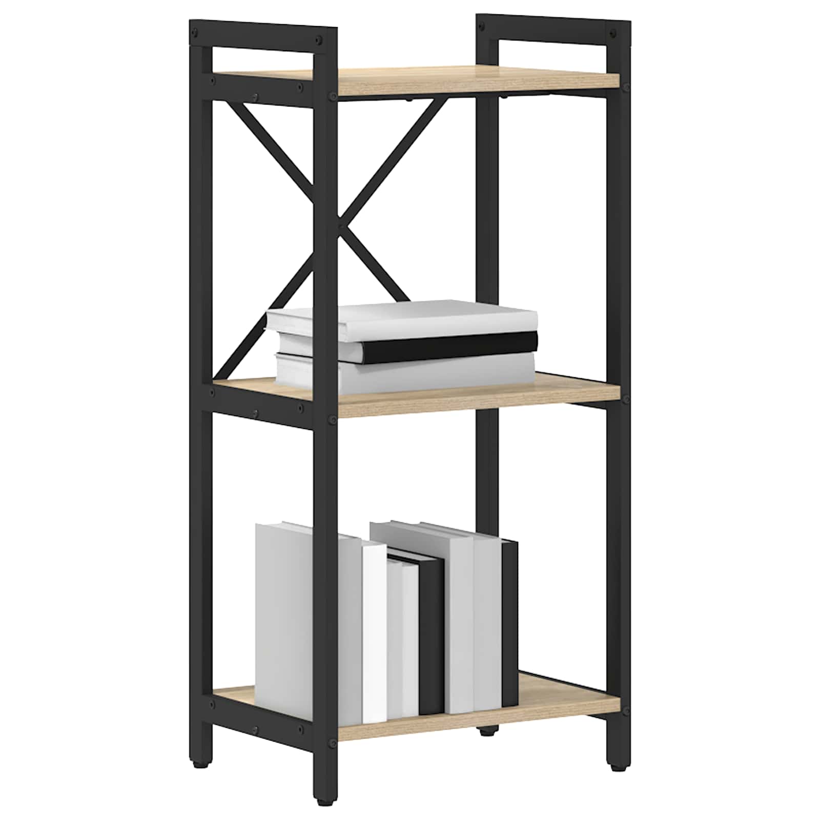 Boekenkast Sonoma Eiken 40 x 30 x 85 cm Bewerkt hout is nu te koop bij PeponiXL, paradijselijk wonen!