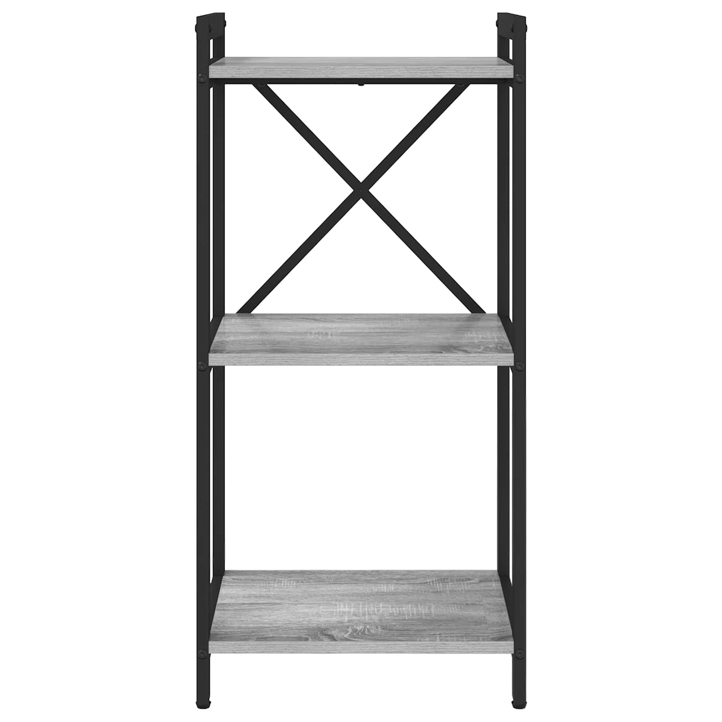 Boekenkast Grijs sonoma 40 x 30 x 85 cm Bewerkt hout is nu te koop bij PeponiXL, paradijselijk wonen!