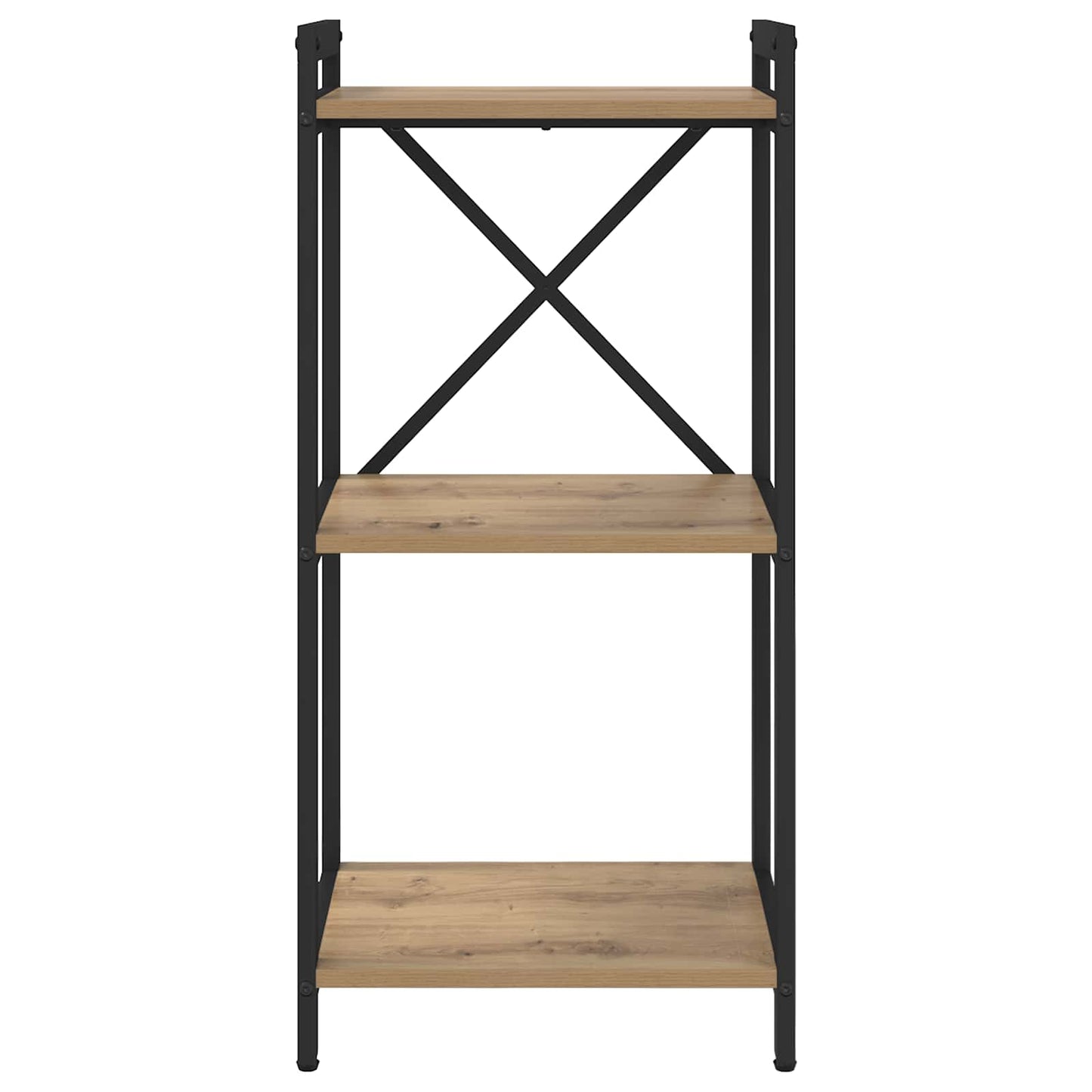 Boekenkast 40 x 30 x 85 cm Bewerkt hout Artisan Eiken is nu te koop bij PeponiXL, paradijselijk wonen!