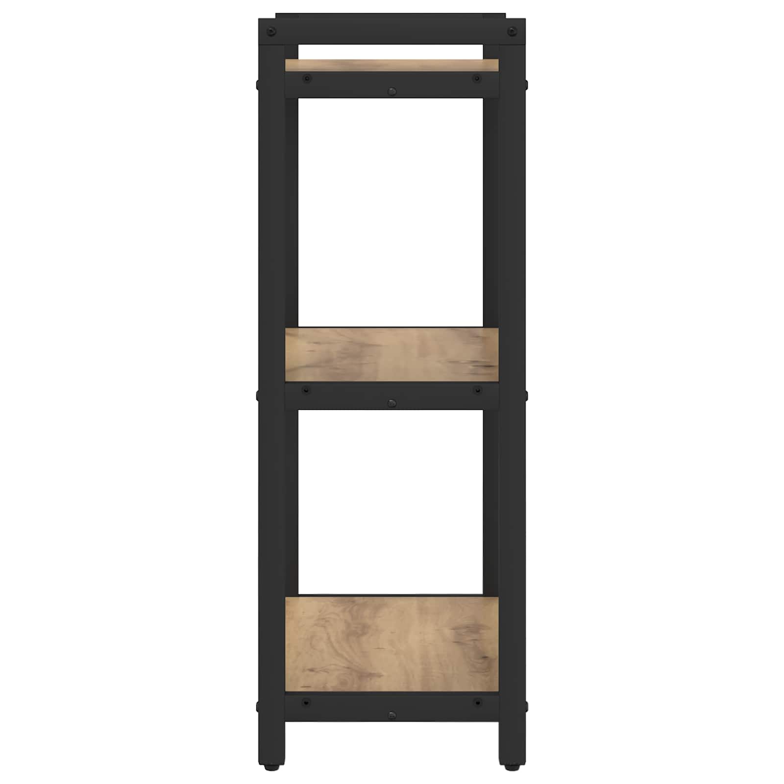Boekenkast 40 x 30 x 85 cm Bewerkt hout Artisan Eiken is nu te koop bij PeponiXL, paradijselijk wonen!