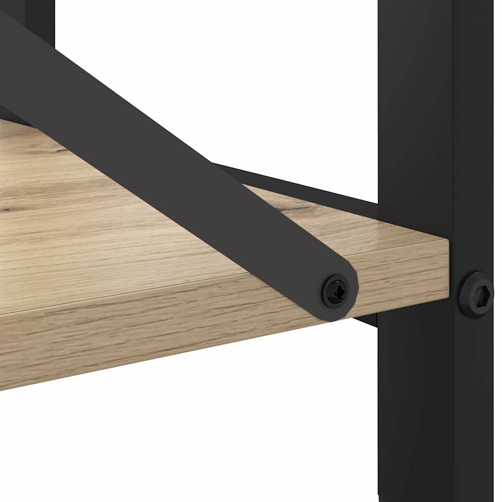 Boekenkast Sonoma Eiken 40 x 30 x 50 cm Bewerkt hout is nu te koop bij PeponiXL, paradijselijk wonen!