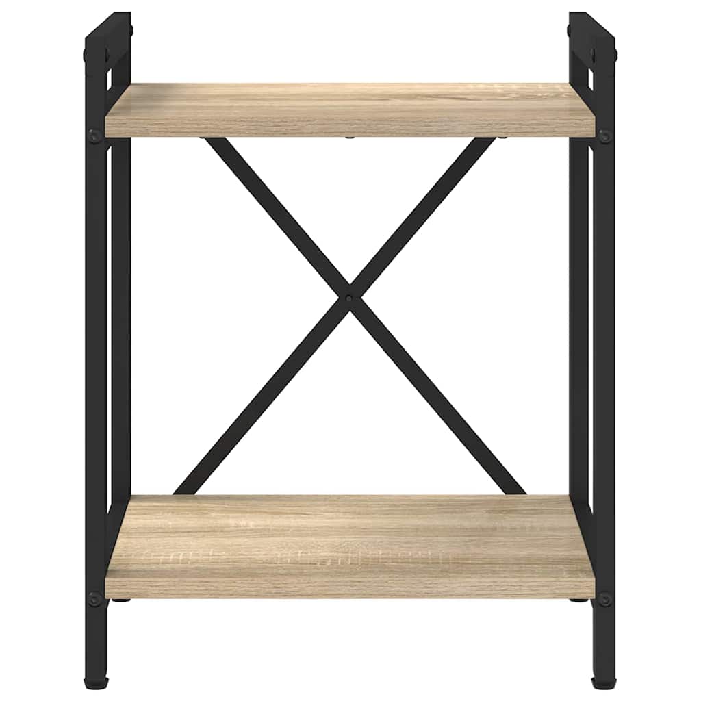 Boekenkast Sonoma Eiken 40 x 30 x 50 cm Bewerkt hout is nu te koop bij PeponiXL, paradijselijk wonen!