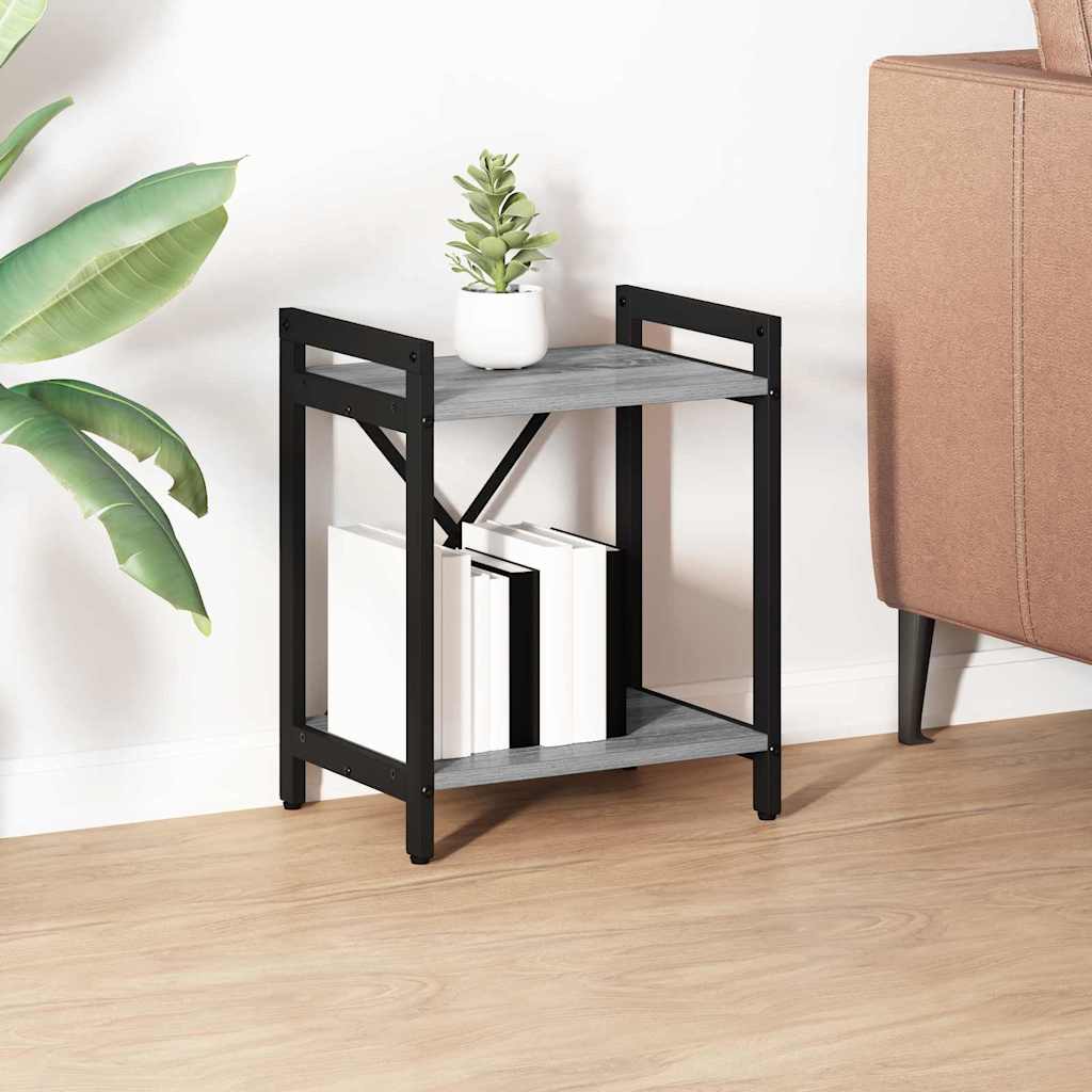 Boekenkast Grijs sonoma 40 x 30 x 50 cm Bewerkt hout is nu te koop bij PeponiXL, paradijselijk wonen!