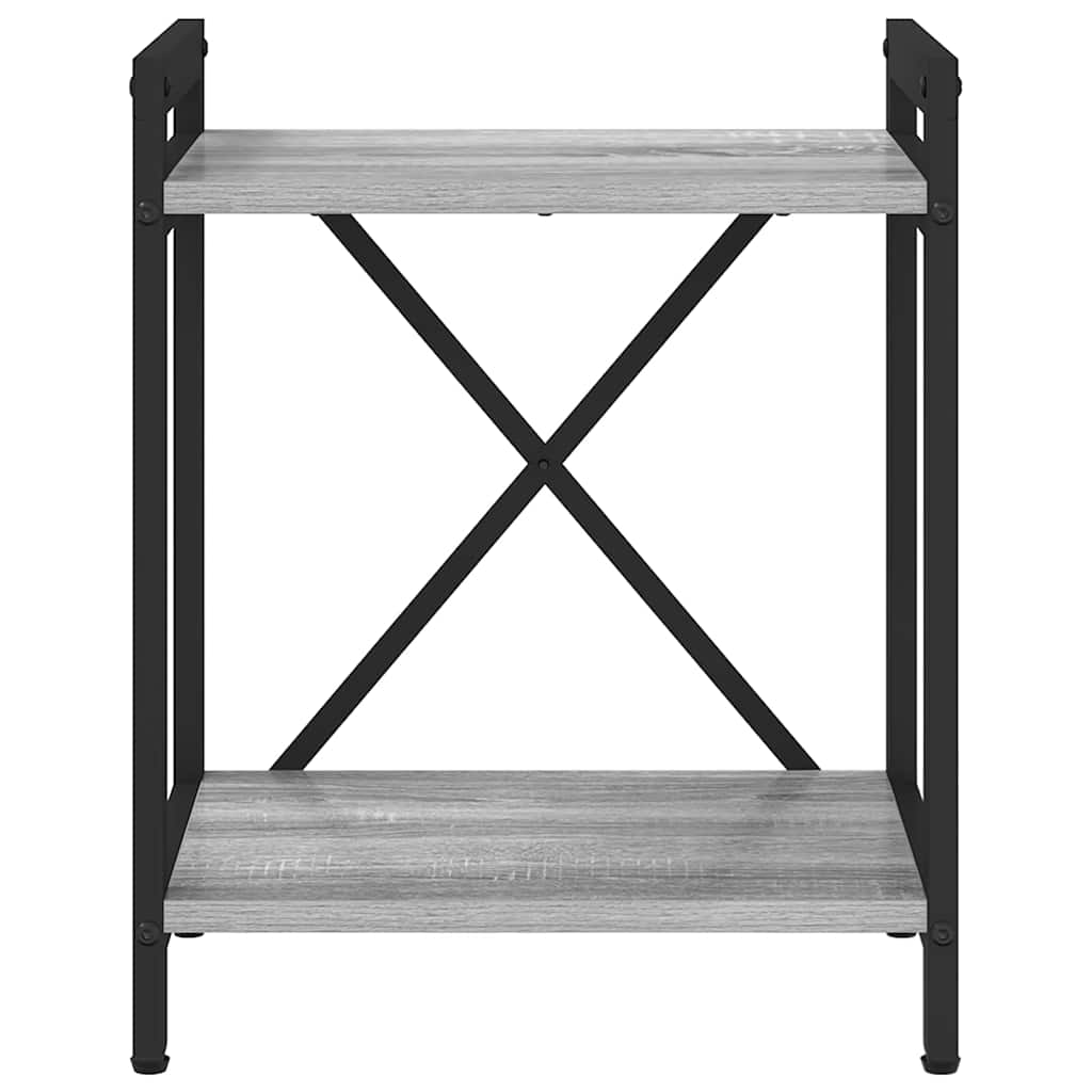 Boekenkast Grijs sonoma 40 x 30 x 50 cm Bewerkt hout is nu te koop bij PeponiXL, paradijselijk wonen!