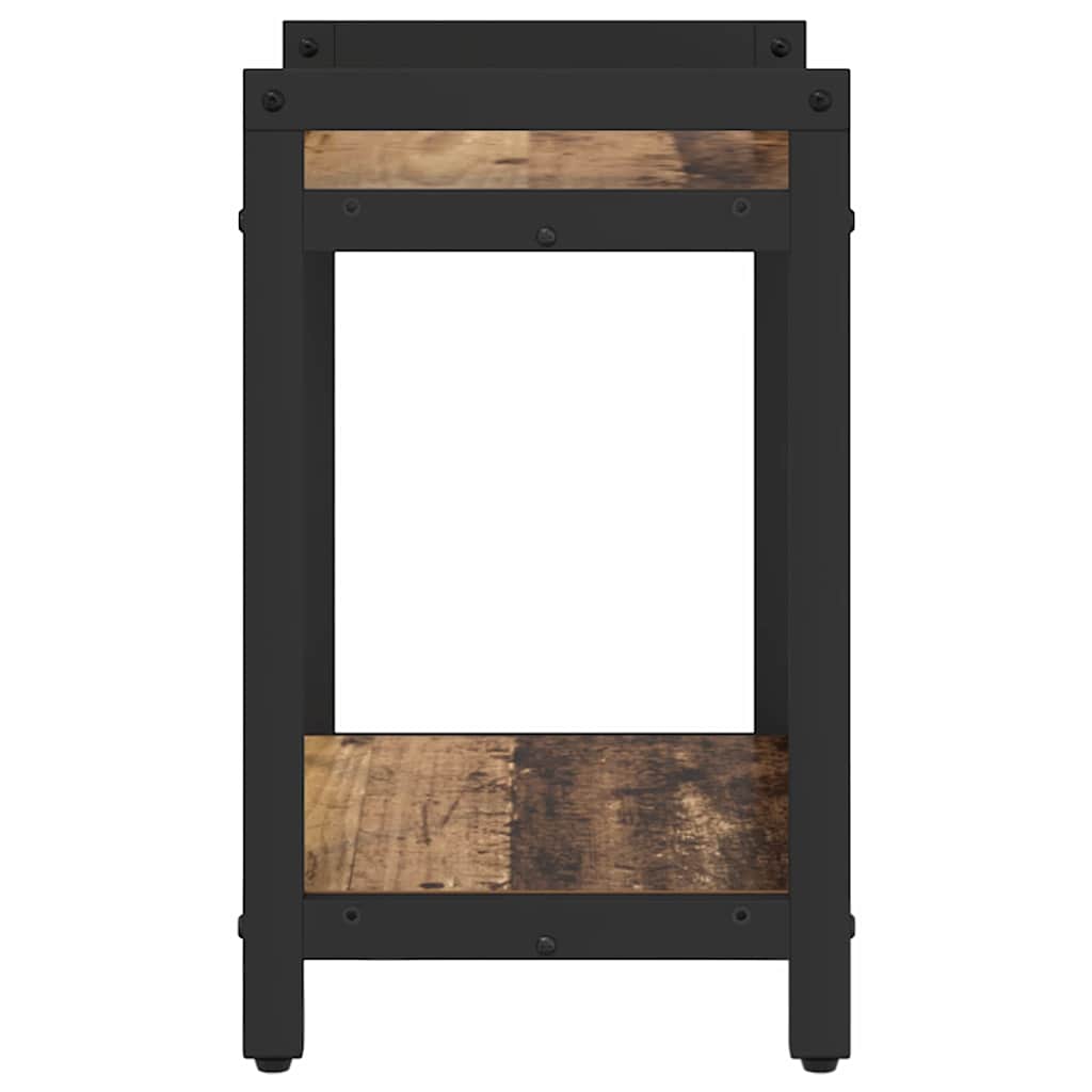 Boekenkast Oud hout 40 x 30 x 50 cm Bewerkt hout is nu te koop bij PeponiXL, paradijselijk wonen!