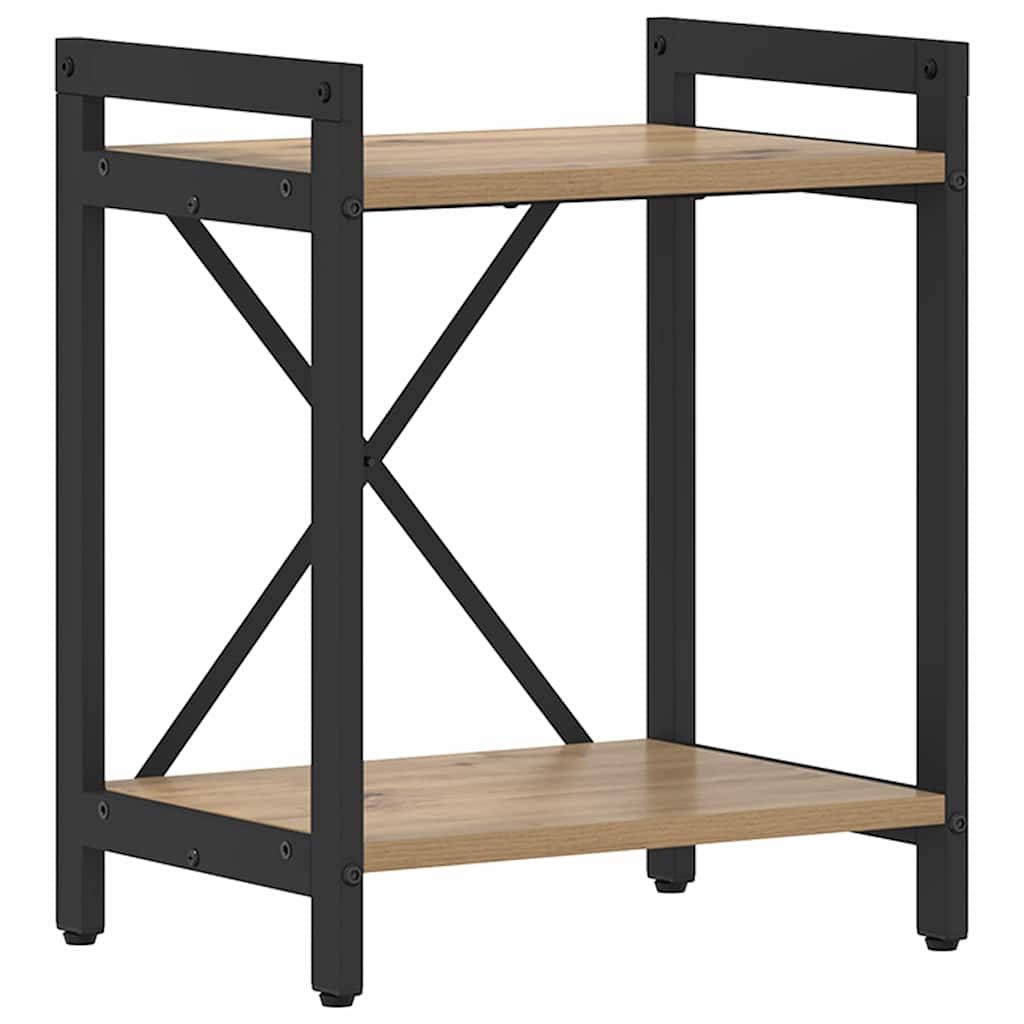 Boekenkast Artisan Eiken 40 x 30 x 50 cm Bewerkt hout is nu te koop bij PeponiXL, paradijselijk wonen!