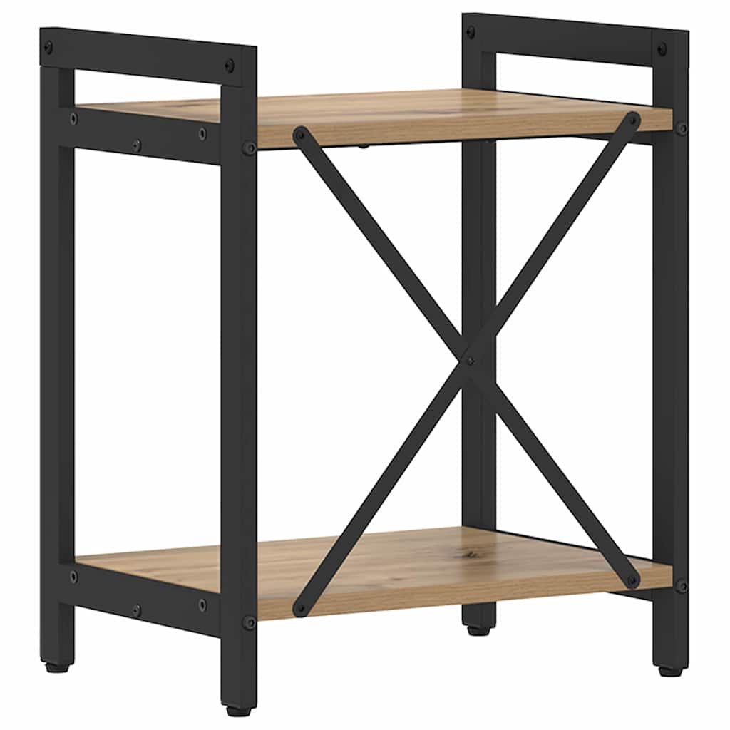 Boekenkast Artisan Eiken 40 x 30 x 50 cm Bewerkt hout is nu te koop bij PeponiXL, paradijselijk wonen!