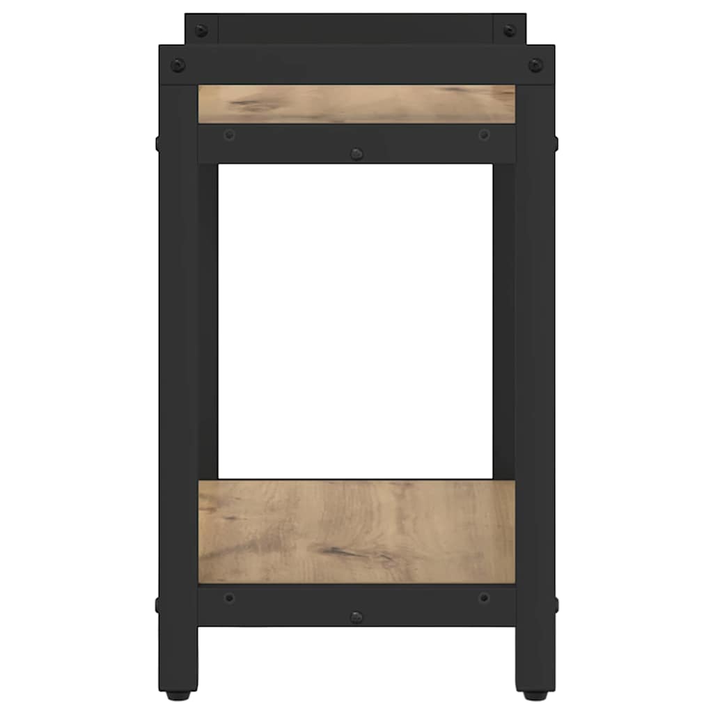 Boekenkast Artisan Eiken 40 x 30 x 50 cm Bewerkt hout is nu te koop bij PeponiXL, paradijselijk wonen!