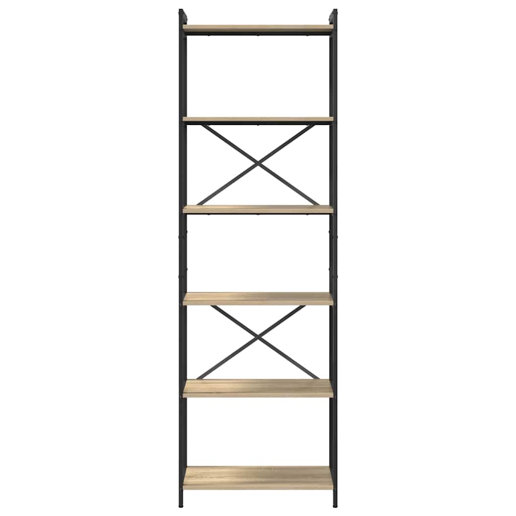 Boekenkast Sonoma Eiken 40 x 30 x 85 cm Bewerkt hout is nu te koop bij PeponiXL, paradijselijk wonen!