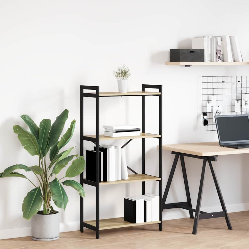 Boekenkast Sonoma Eiken 40 x 30 x 85 cm Bewerkt hout is nu te koop bij PeponiXL, paradijselijk wonen!