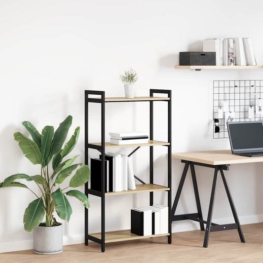 Boekenkast Sonoma Eiken 40 x 30 x 85 cm Bewerkt hout is nu te koop bij PeponiXL, paradijselijk wonen!