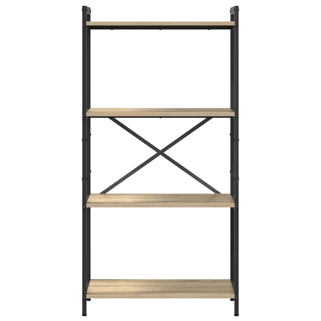 Boekenkast Sonoma Eiken 40 x 30 x 85 cm Bewerkt hout is nu te koop bij PeponiXL, paradijselijk wonen!