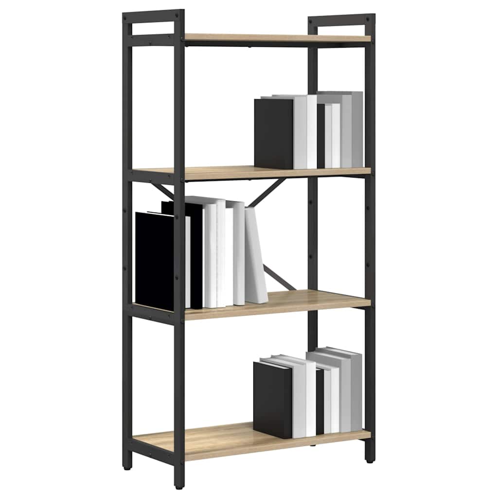 Boekenkast Sonoma Eiken 40 x 30 x 85 cm Bewerkt hout is nu te koop bij PeponiXL, paradijselijk wonen!