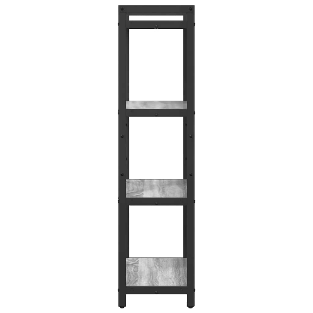 Boekenkast Grijs sonoma 40 x 30 x 85 cm Bewerkt hout is nu te koop bij PeponiXL, paradijselijk wonen!