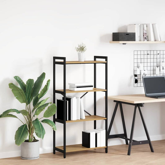 Boekenkast Artisan Eiken 40 x 30 x 85 cm Bewerkt hout is nu te koop bij PeponiXL, paradijselijk wonen!