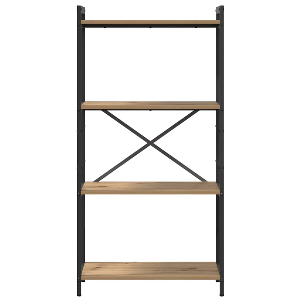 Boekenkast Artisan Eiken 40 x 30 x 85 cm Bewerkt hout is nu te koop bij PeponiXL, paradijselijk wonen!