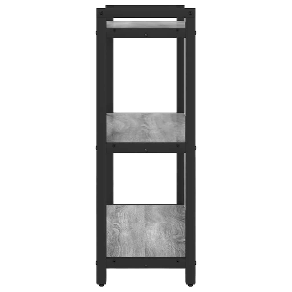 Boekenkast Grijs sonoma 60 x 30 x 85 cm Bewerkt hout is nu te koop bij PeponiXL, paradijselijk wonen!