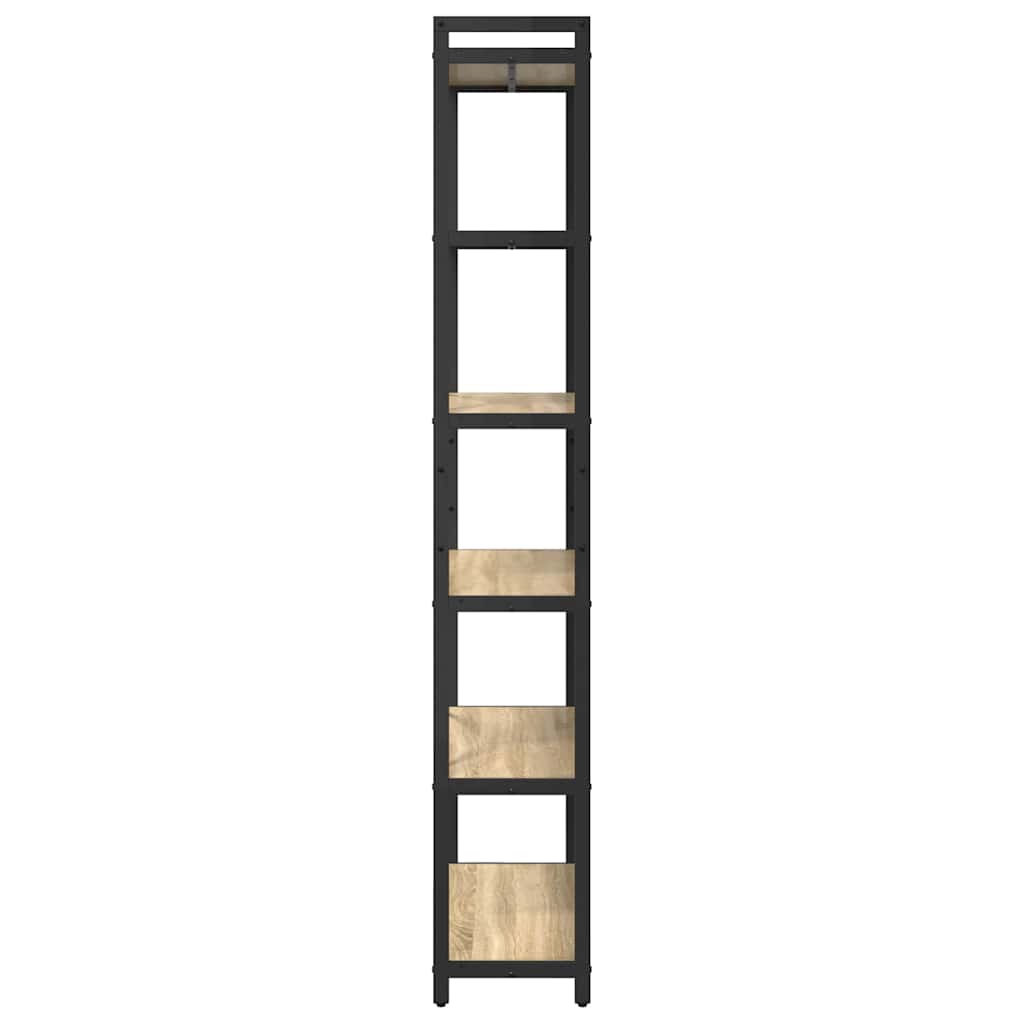 Boekenkast Sonoma Eiken 80 x 30 x 189,5 cm Bewerkt hout is nu te koop bij PeponiXL, paradijselijk wonen!