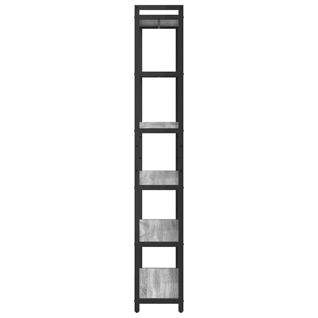 Boekenkast Grijs sonoma 40 x 30 x 85 cm Bewerkt hout is nu te koop bij PeponiXL, paradijselijk wonen!