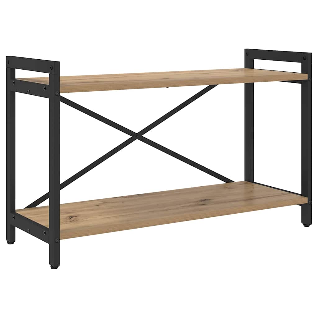 Boekenkast Artisan Eiken 40 x 30 x 85 cm Bewerkt hout is nu te koop bij PeponiXL, paradijselijk wonen!