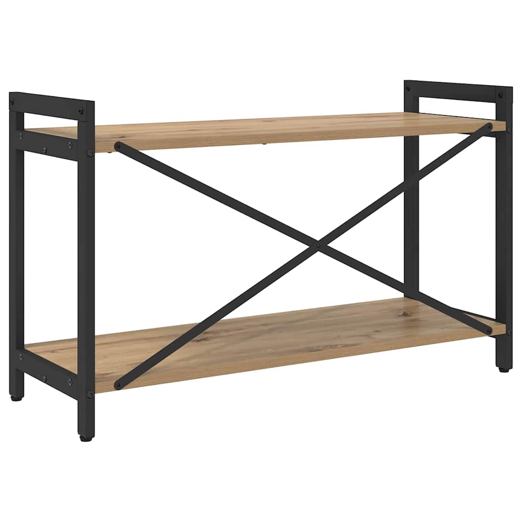 Boekenkast Artisan Eiken 40 x 30 x 85 cm Bewerkt hout is nu te koop bij PeponiXL, paradijselijk wonen!