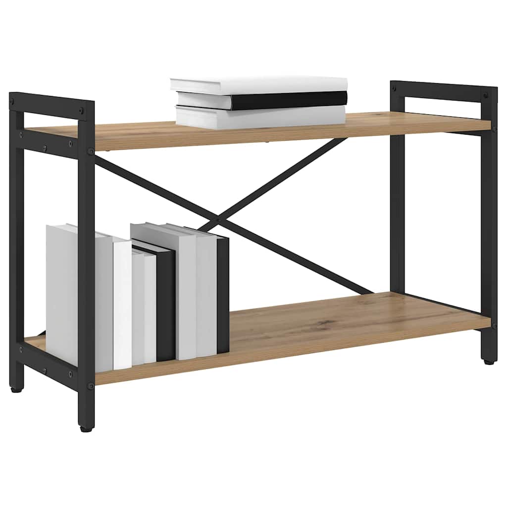 Boekenkast Artisan Eiken 40 x 30 x 85 cm Bewerkt hout is nu te koop bij PeponiXL, paradijselijk wonen!