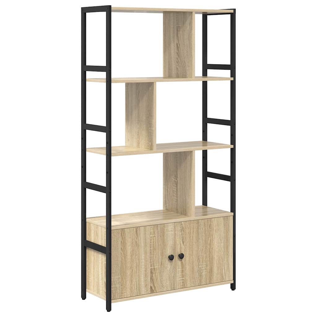 Boekenkast Sonoma Eiken 80 x 30 x 155,5 cm Bewerkt hout is nu te koop bij PeponiXL, paradijselijk wonen!