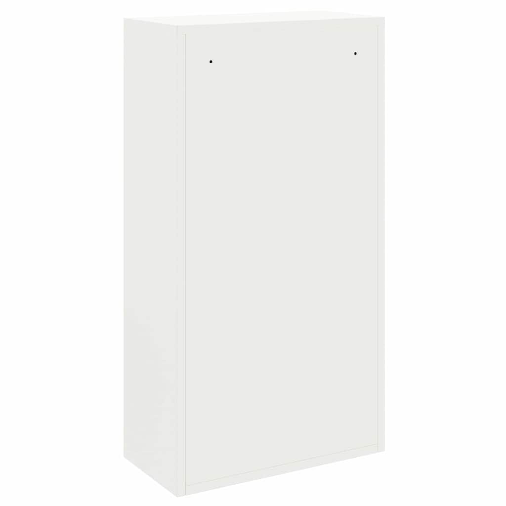 Pakket inwerp box met opslag met slot Wit 44 x 22 x 82 cm Staal is nu te koop bij PeponiXL, paradijselijk wonen!