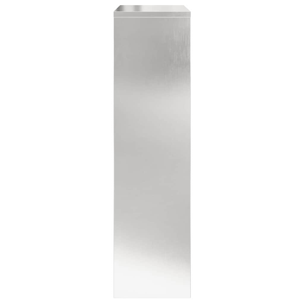 Pakket inwerp box Zilver 44 x 22 x 82 cm Roestvrij staal is nu te koop bij PeponiXL, paradijselijk wonen!