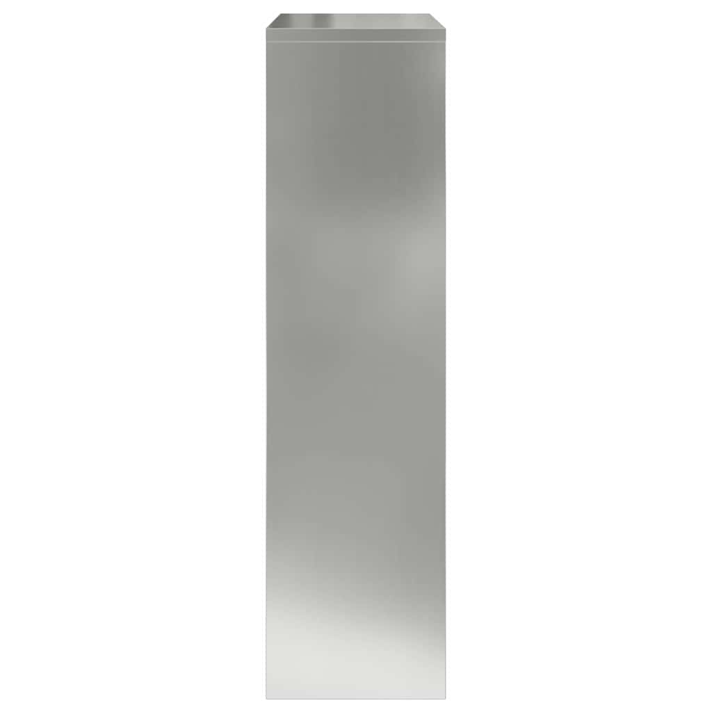 Pakket inwerp box Zilver 44 x 22 x 82 cm Gegalvaniseerd staal is nu te koop bij PeponiXL, paradijselijk wonen!