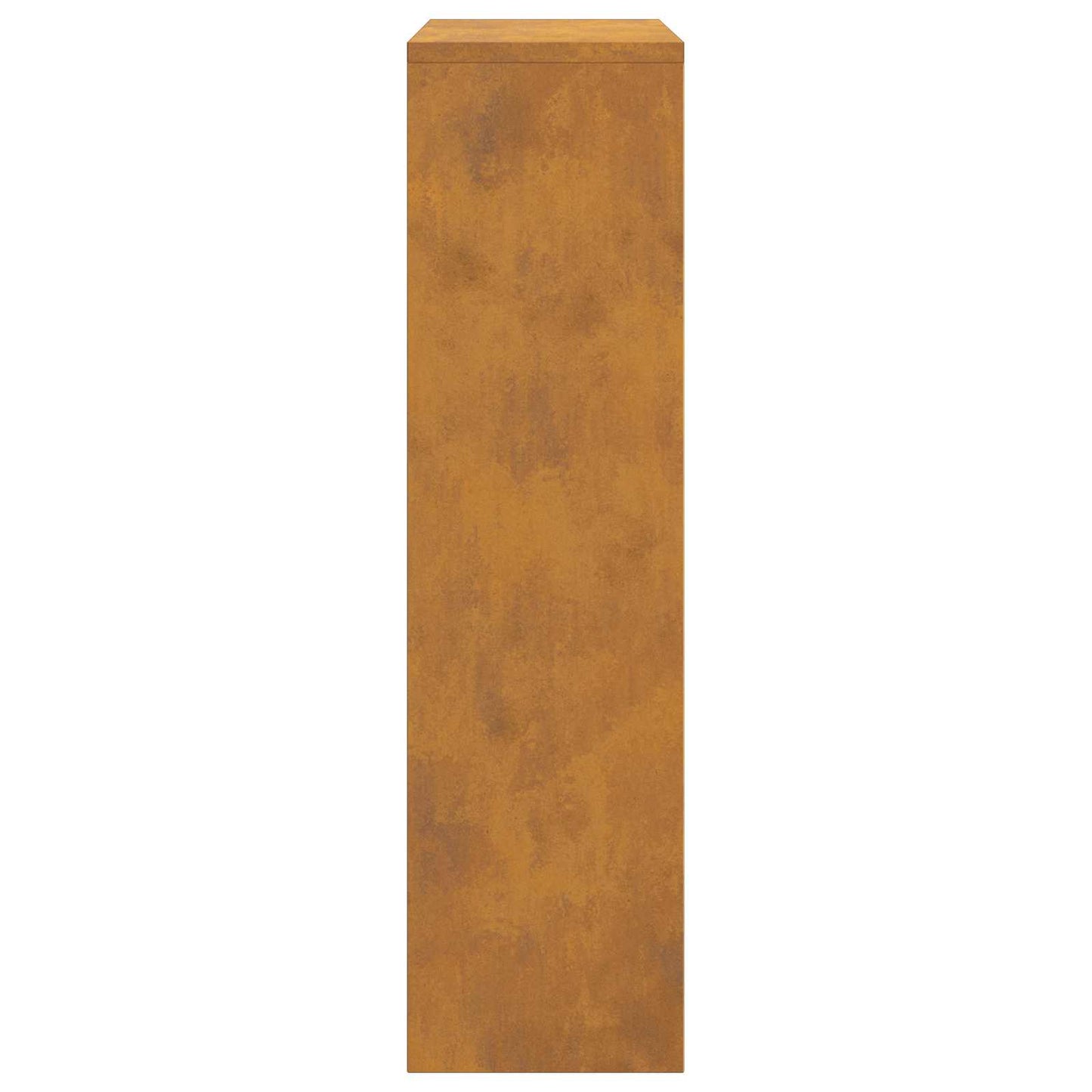 Pakket inwerp box met slot Roestig 44 x 22 x 82 cm Cortenstaal is nu te koop bij PeponiXL, paradijselijk wonen!