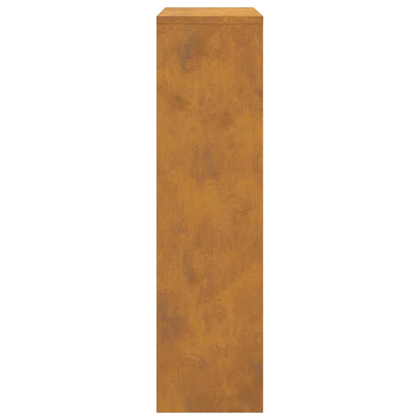 Pakket inwerp box met slot Roestig 44 x 22 x 82 cm Cortenstaal is nu te koop bij PeponiXL, paradijselijk wonen!