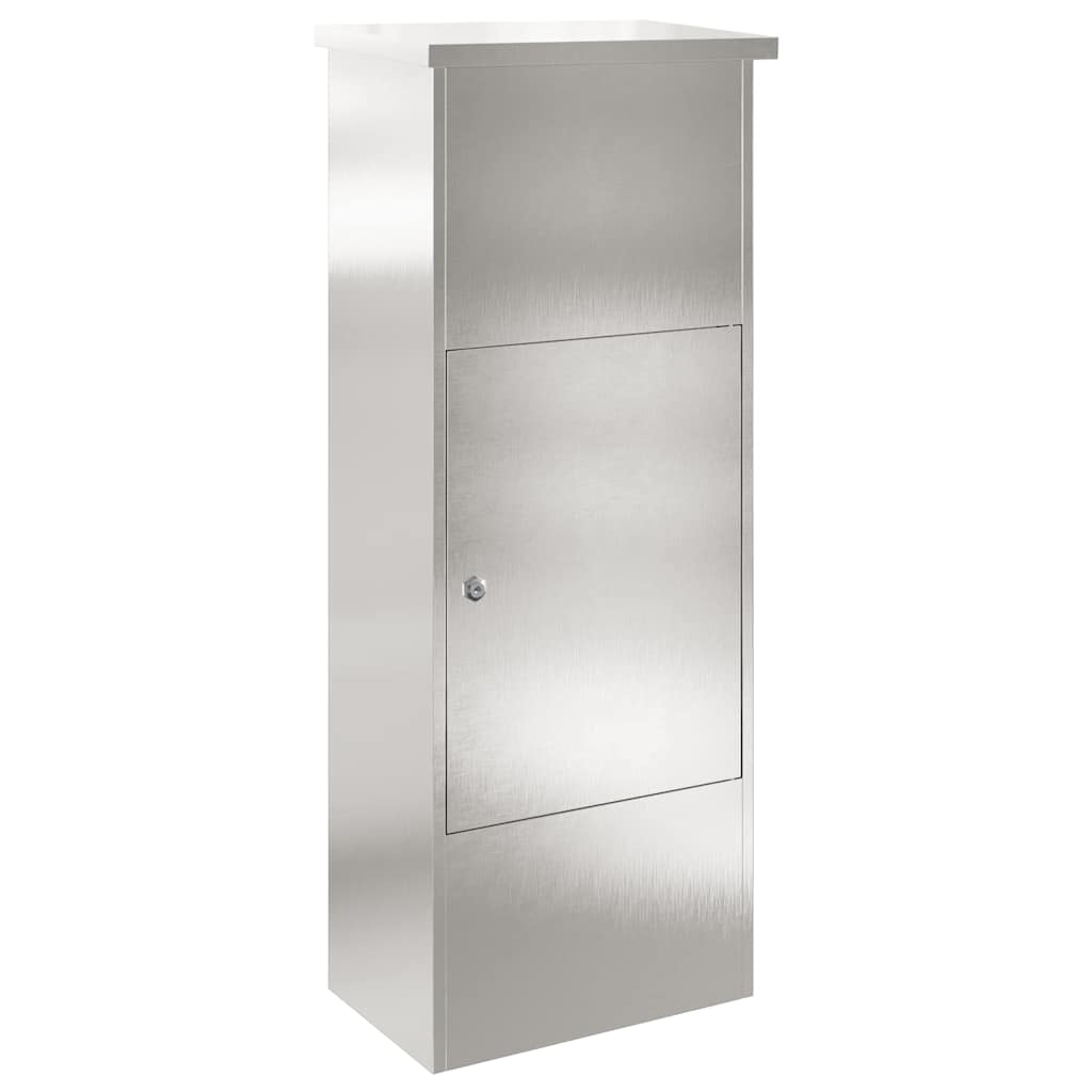 Pakket inwerp box Zilver 44,5 x 29 x 110,5 cm Roestvrij staal is nu te koop bij PeponiXL, paradijselijk wonen!