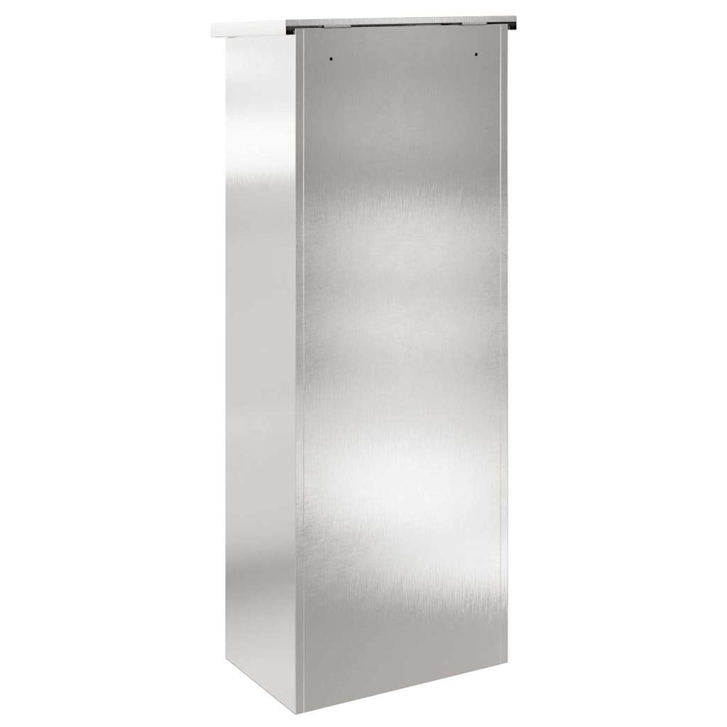 Pakket inwerp box Zilver 44,5 x 29 x 110,5 cm Roestvrij staal is nu te koop bij PeponiXL, paradijselijk wonen!