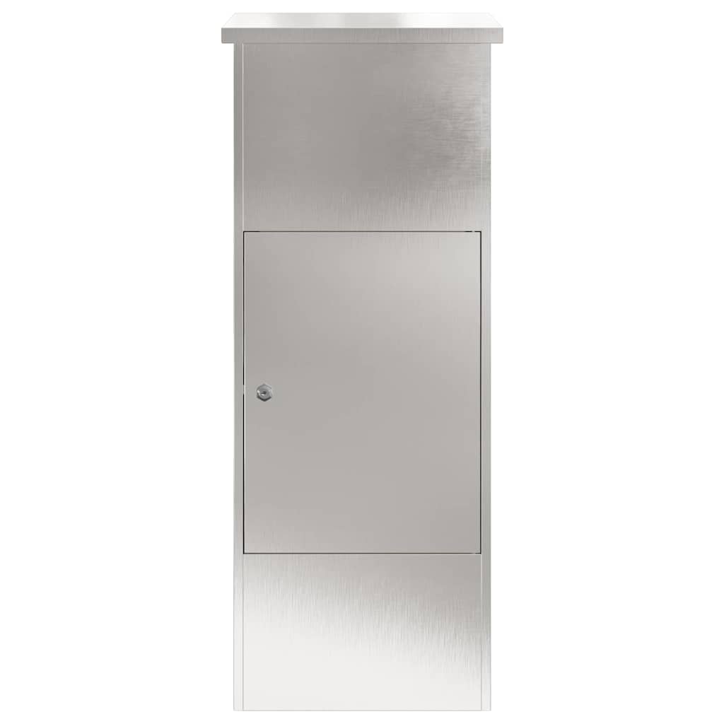 Pakket inwerp box Zilver 44,5 x 29 x 110,5 cm Roestvrij staal is nu te koop bij PeponiXL, paradijselijk wonen!