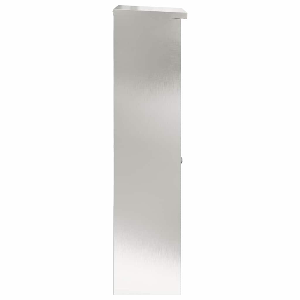 Pakket inwerp box Zilver 44,5 x 29 x 110,5 cm Roestvrij staal is nu te koop bij PeponiXL, paradijselijk wonen!
