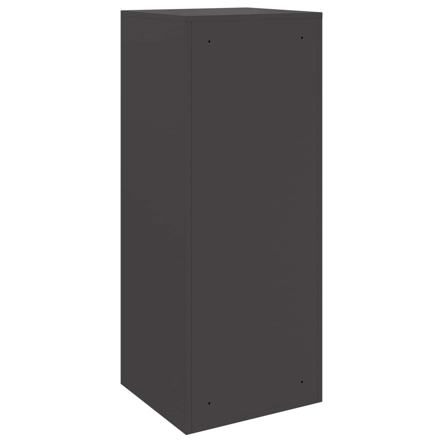 Pakket inwerp box met opslag Zwart 41 x 38 x 103 cm Staal is nu te koop bij PeponiXL, paradijselijk wonen!