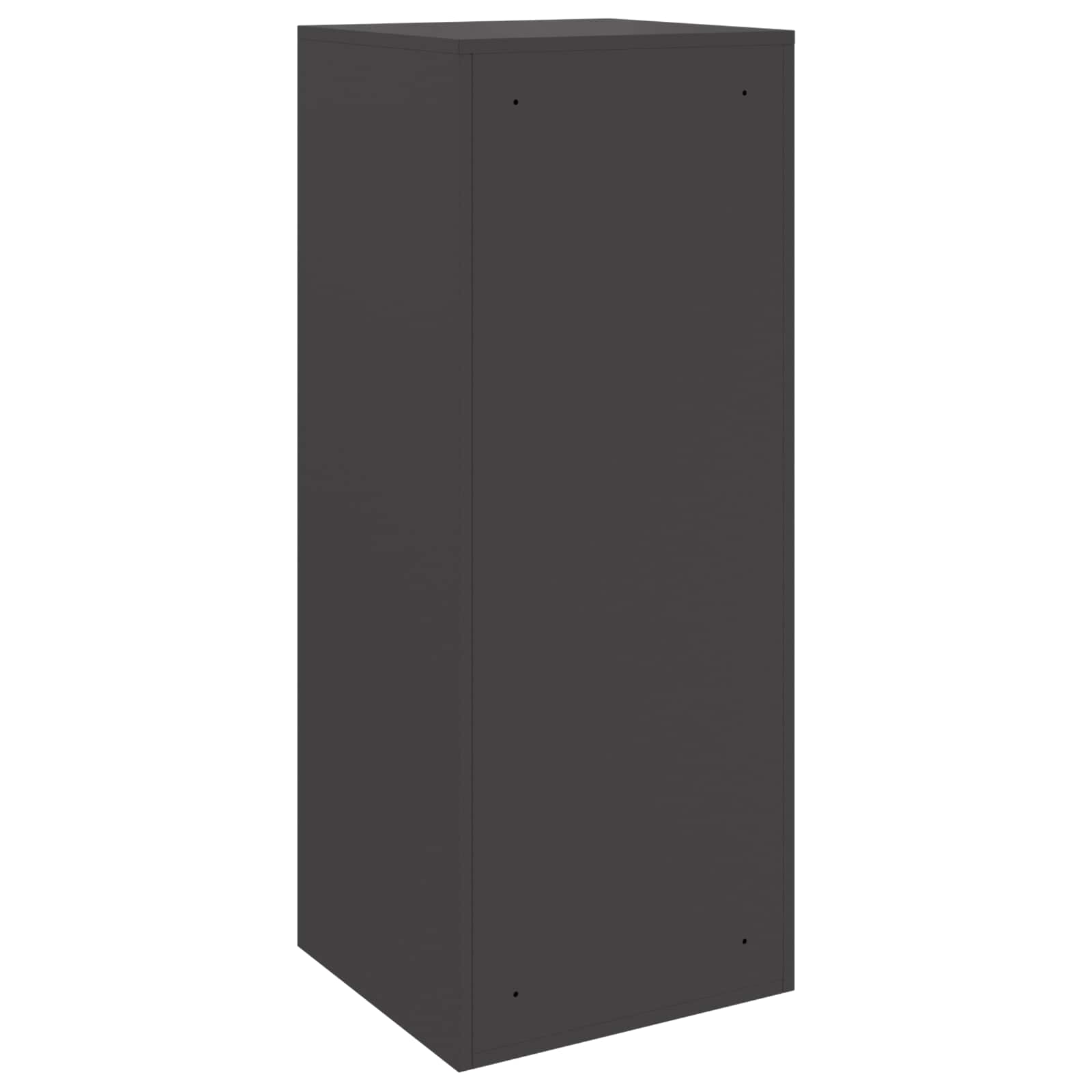 Pakket inwerp box met opslag Zwart 41 x 38 x 103 cm Staal is nu te koop bij PeponiXL, paradijselijk wonen!