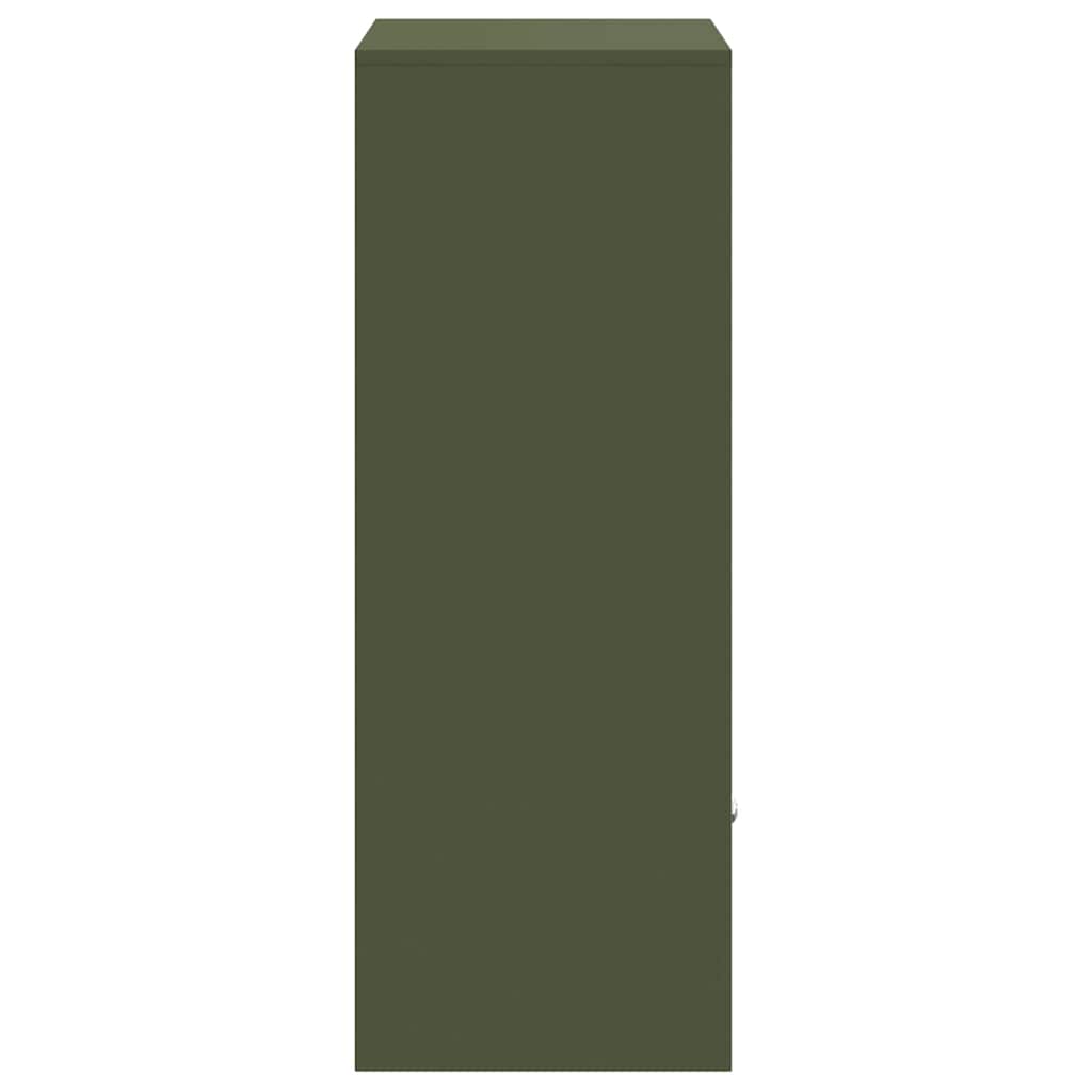 Pakket inwerp box met opslag Olijfgroen 41 x 38 x 103 cm Staal is nu te koop bij PeponiXL, paradijselijk wonen!