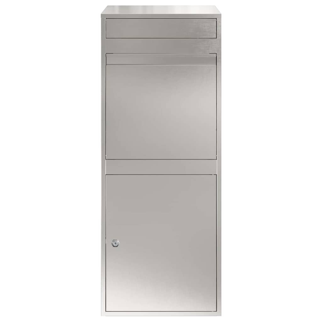 Pakket inwerp box Zilver 47,5 x 38 x 59 cm Roestvrij staal is nu te koop bij PeponiXL, paradijselijk wonen!