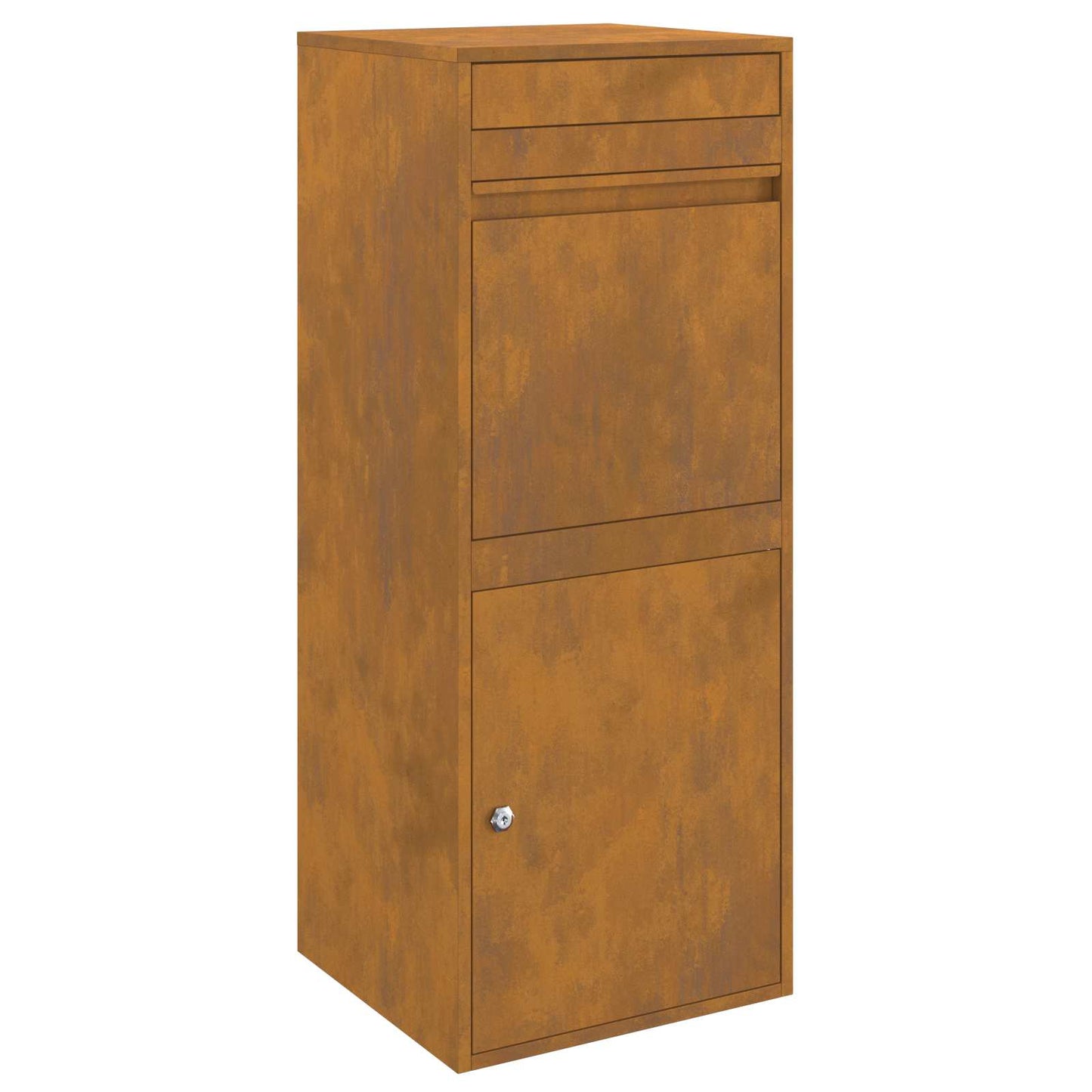 Pakket inwerp box Roestig 47,5 x 38 x 59 cm Cortenstaal is nu te koop bij PeponiXL, paradijselijk wonen!