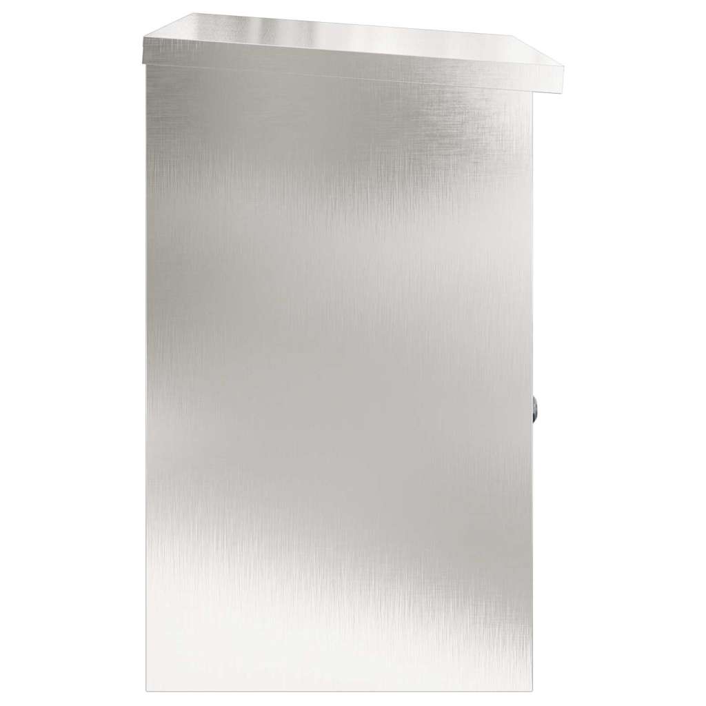 Pakket inwerp box Zilver 47,5 x 38 x 59 cm Roestvrij staal is nu te koop bij PeponiXL, paradijselijk wonen!