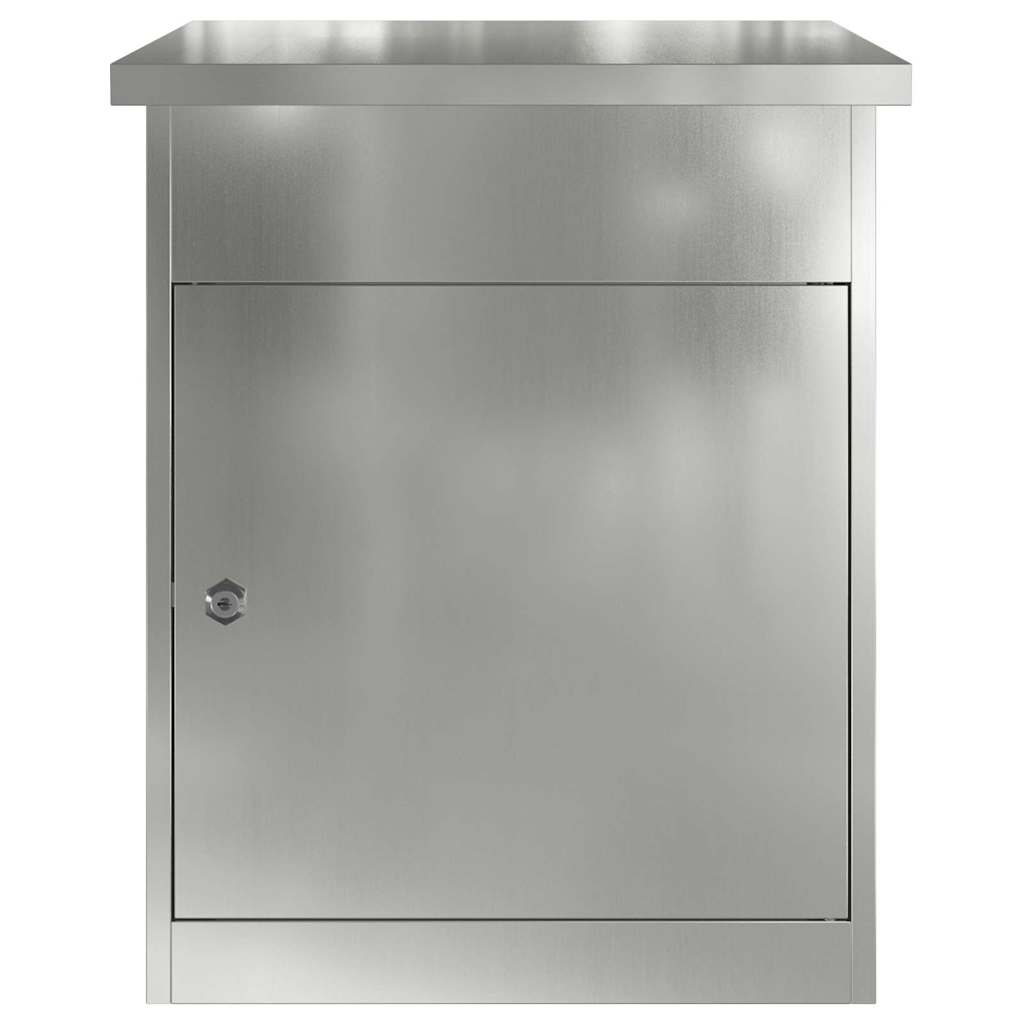 Pakket inwerp box Zwart 47,5 x 38 x 59 cm Gegalvaniseerd staal is nu te koop bij PeponiXL, paradijselijk wonen!