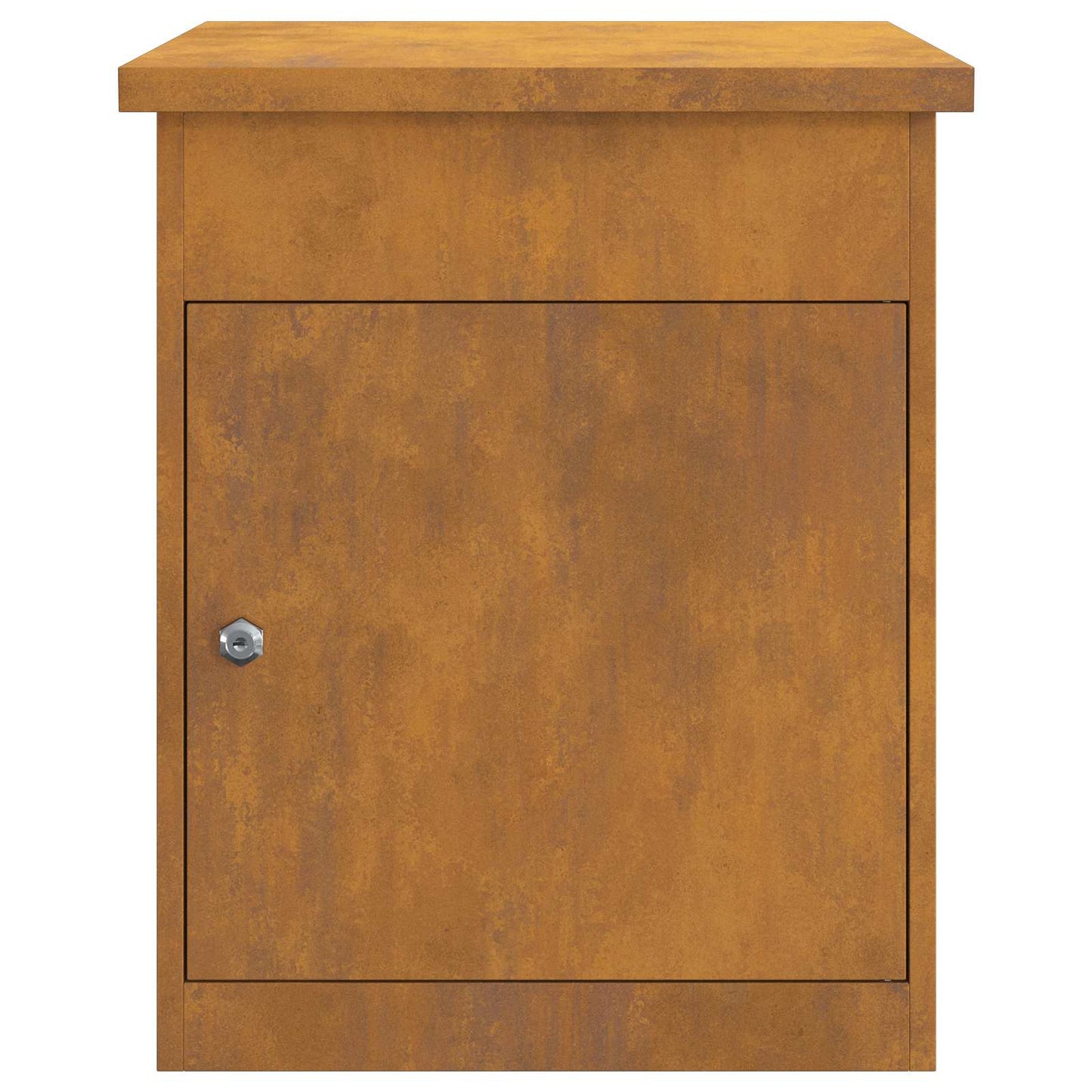 Pakket inwerp box Roestig 47,5 x 38 x 59 cm Cortenstaal is nu te koop bij PeponiXL, paradijselijk wonen!