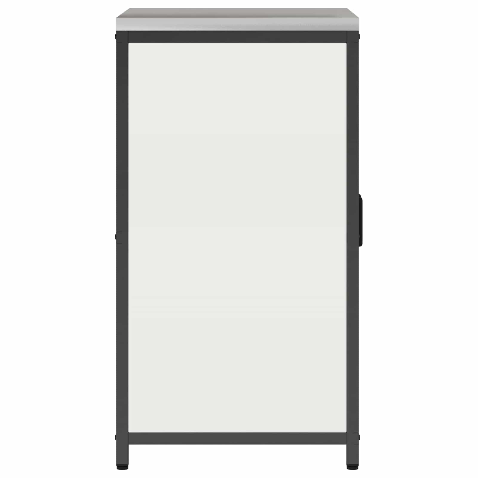 Keukenopslag met plank met opslag Wit 60 x 50 x 92 cm Staal is nu te koop bij PeponiXL, paradijselijk wonen!