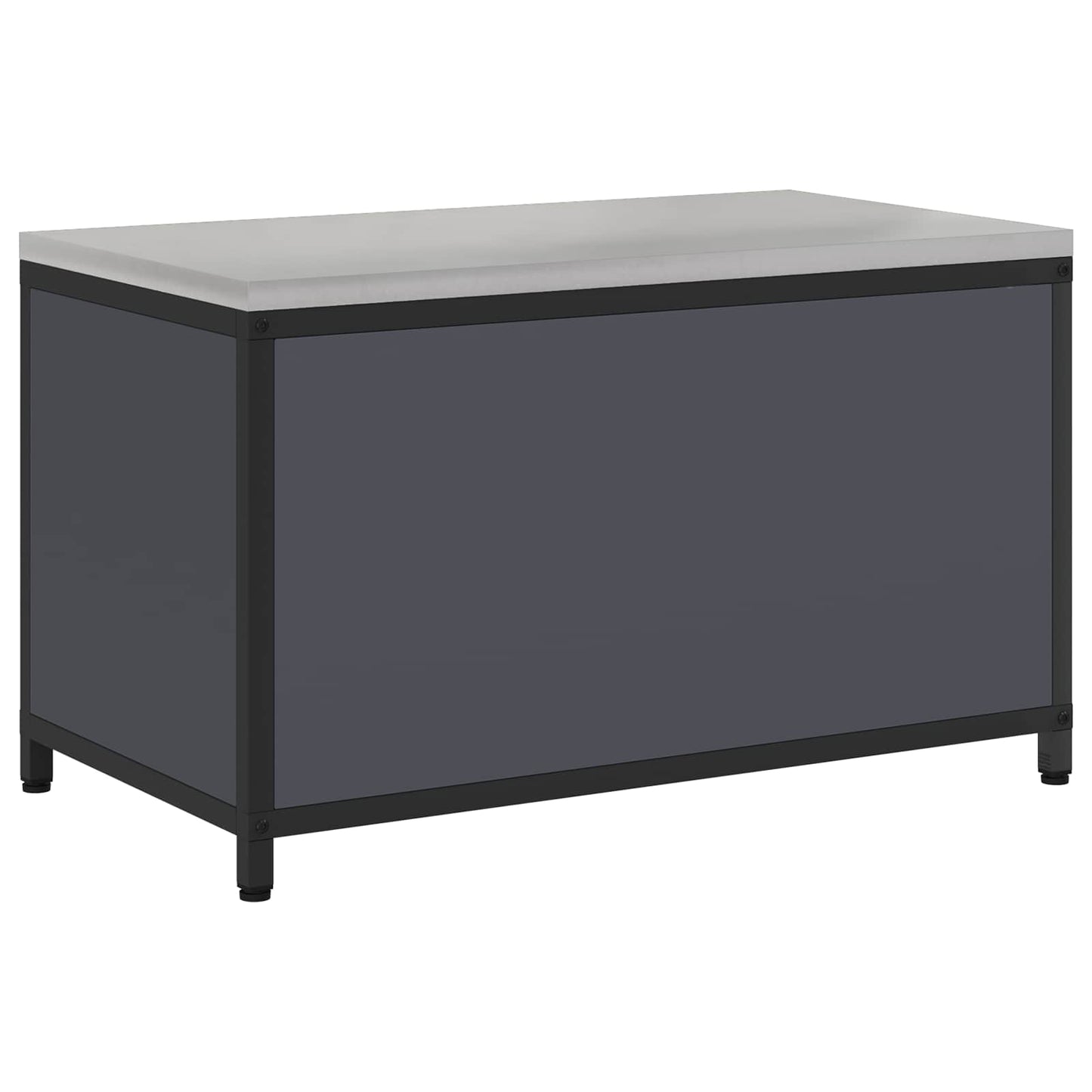 Keukenopslag met plank Antraciet 90 x 50 x 53 cm Staal is nu te koop bij PeponiXL, paradijselijk wonen!