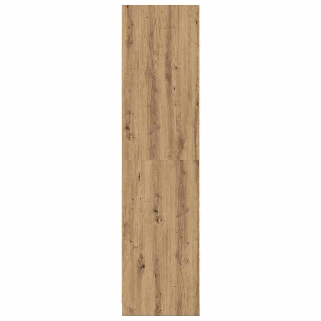 Kledingkast Artisan Eiken 50 x 50 x 200 cm Bewerkt hout is nu te koop bij PeponiXL, paradijselijk wonen!