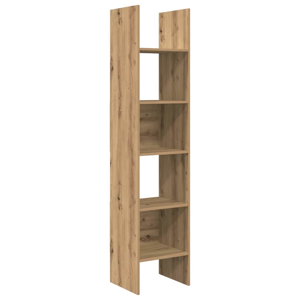 Boekenkast Artisan Eiken 40 x 35 x 180 cm Bewerkt hout is nu te koop bij PeponiXL, paradijselijk wonen!